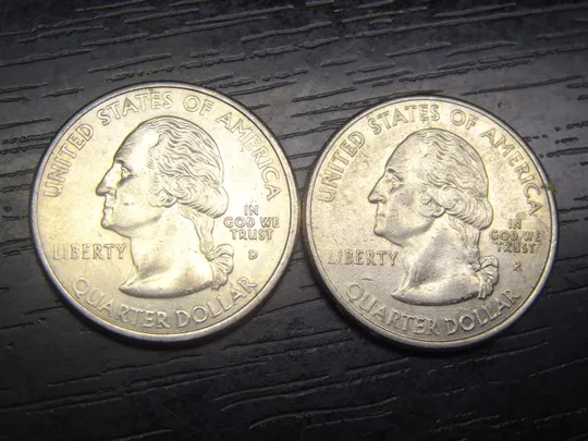 Купити 1/4 долара 2002 США Огайо (два різновиди)