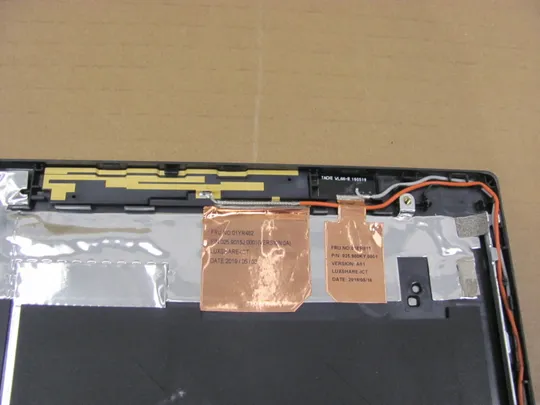 номер0126-4 Кришка матриці,Кришка дисплея,Тильна кришка,Корпус матриці,Задня кришка 460.0CW0B.0001 01YU625  для Lenovo Thinkpad T580 P52S  оригінал Продаж