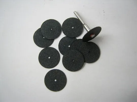Диск отрезной не армированный черный 23мм. для гравера, бормашины З аукціону