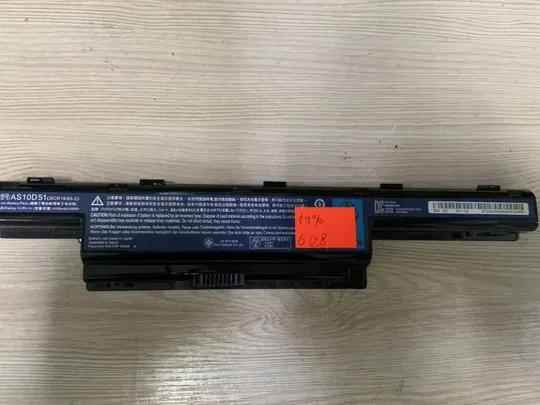 608 ACER AS10D31 Знос: 19% E1-531 E1-571 V3-431 V3-471 V3-551 V3-571 V3-731 5250 5333 5336 5551 Ціна