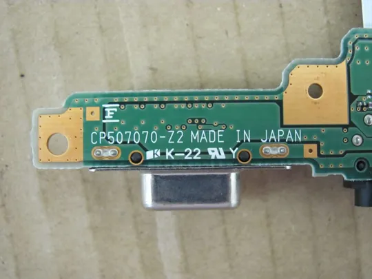 номер0270-64 плата USB ADIO VGA CP507070-Z2 для FUJITSU P701 P702 оригінал Де купити