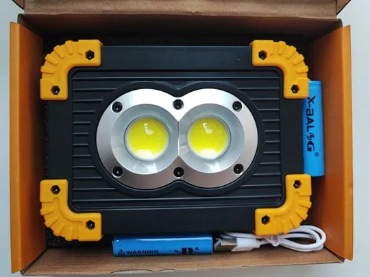 Ліхтар акумуляторний прожектор ll-802  power bank Продаж