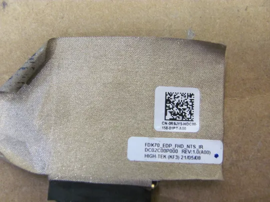 номер1002-18 шлейф матриці Шлейф дисплея Шлейф підключення дисплея Шлейф екрана Laptop matrix cable 0R9JY5 DC02C00P000  для Dell Precision 7750 M7750 оригінал Інтернет-аукціон