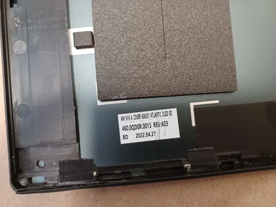 номер1060-2 кришка матриці 460.0QD0R.0013 для Dell Inspiron 7620 2in-1 Кришка дисплея Тильна кришка Корпус матриці Верхня кришка matrix cover Top Case LCD Cover Rear Lid Back Cover Housing Cabinet оригінал Характеристики