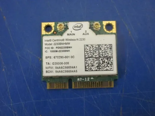 №301-20 WI-FI адаптер 2230BNHMW 670290-001 для HP Pavilion DV7 DV7 7000 DV7T 7000 DV6 7000 оригінал Ціна