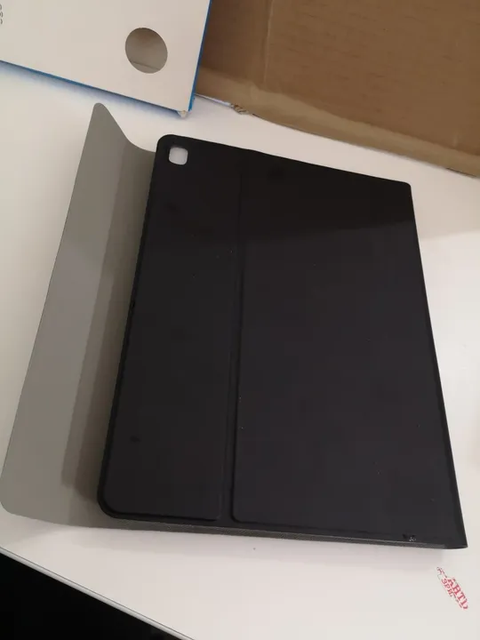 Знімна бездротова Bluetooth-клавіатура + підставка із захисною кришкою зі шкіри PU для планшета (чорна)  (17) На торгах