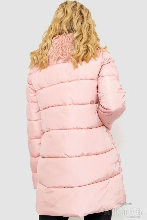 Куртка женская однотонная, цвет розовый, 235R5068 Продаж