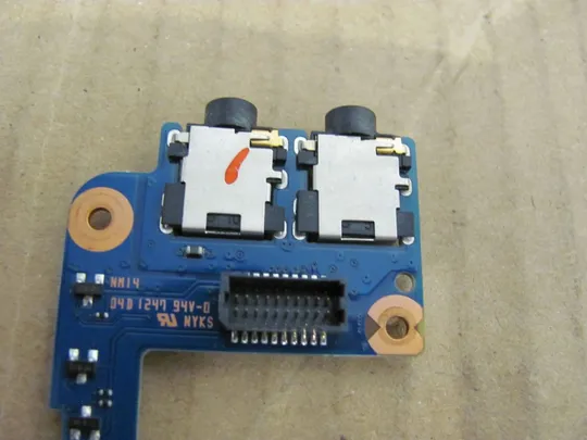 номер0326-13 AUDIO плата BA92-09182B для SAMSUNG NP600 NP600B4B оригінал З аукціону