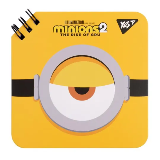 Блокнот YES Minions 2 151754 80 листов Ціна