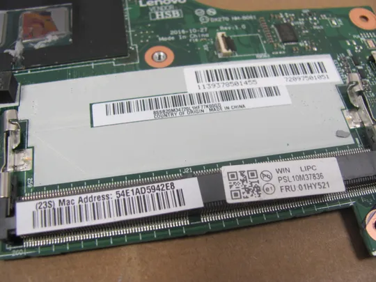 873-1 материнська плата BX270 NM-B061  для Lenovo Thinkpad X270  оригінал Продаж