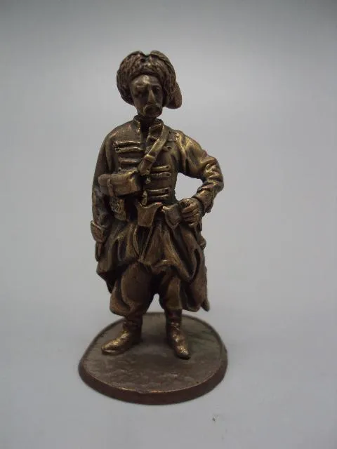 Фигура миниатюра статуэтка бронза козак гетьман казак гетман высота 6 см №13395 Ціна