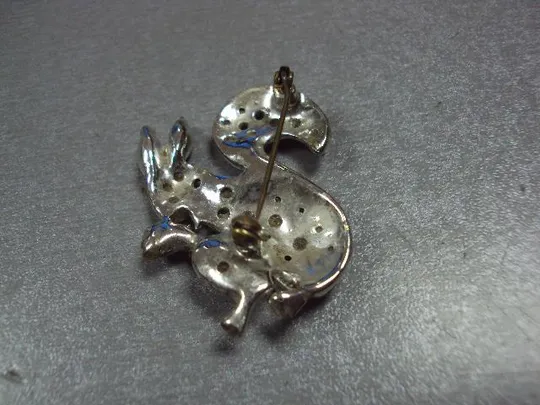 Бижутерия брошка брошь белочка белка (нет камушков) №10785 Продаж