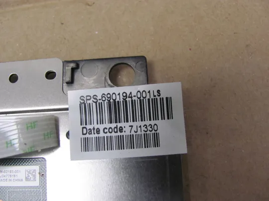 660-14 тачпад з кріпленням  690194-001 NBX00015H00 для HP Envy TouchSmart Ultrabook 4 1000 4T 1200 оригінал З аукціону