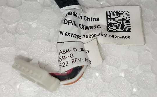 Роз'єм живлення з ноутбука DELL Latitude E5420 350715R00-H59-G 0XW85C З аукціону