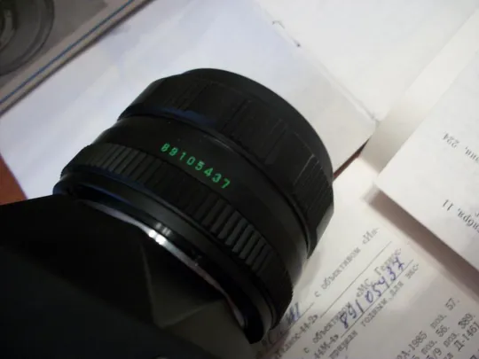 Фотоаппарат Зенит-ЕТ Гелиос-44М-4 [Коробка, Футляр, Паспорт-Инструкция, Крышка] Нов-комплект Цен-мин Де купити