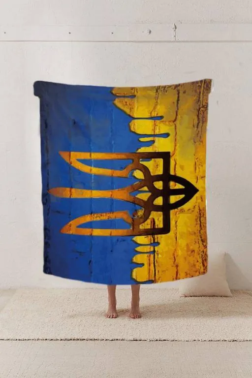 Купити Плед патриотический 3D Украинская гордость 20222420_A 12174 160х200 см