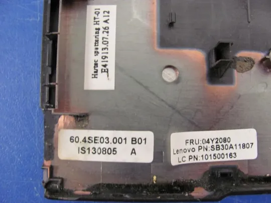 номер0198-12 панель палмрест і тачпад 60.4SE03.001 для Lenovo ThinkPad L430 оригінал Де купити