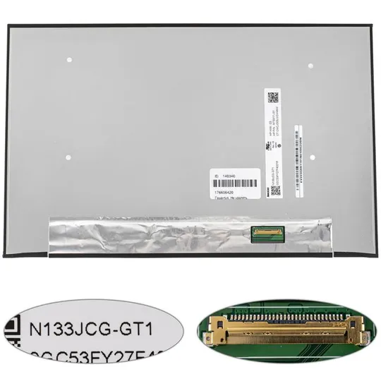 Матрица 13.3&quot; N133JCG-GT1 (1920*1200, 30pin(eDP, IPS), LED, SLIM(без доп панели), матовая, разъем с Ціна