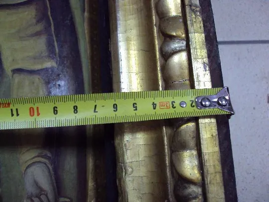 Икона святой Архистратиг Михаил в киоте 50,8 х 43 см, сама икона 39,5 х 29,5 см №14 З аукціону