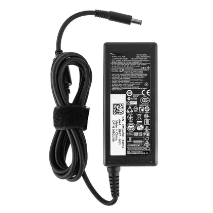 фото, Оригінальний блок живлення для ноутбука DELL 19.5V, 3.34A, 65W, 4.5*3.0-PIN, Black, RECTANGULAR