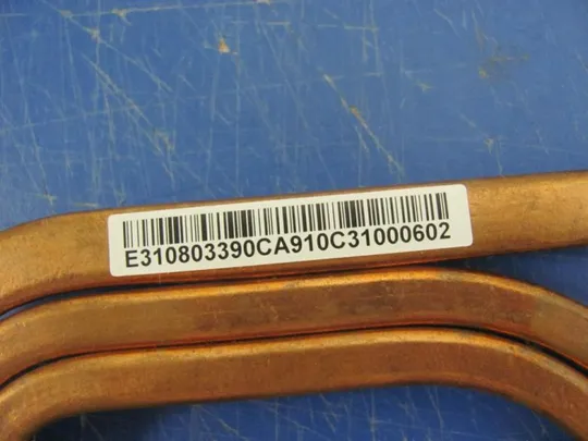 Купити №284-14 Термотрубка E310803390CA для MSI MS-16GA MS-16GC MS-16GF GE6 оригінал