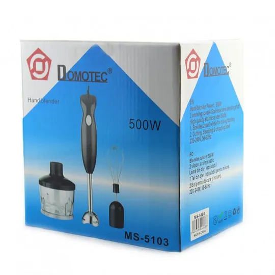 Комплект: блендер DOMOTEC MS-5103 3в1 + электроплита настольная DOMOTEC MS-5821 Де купити
