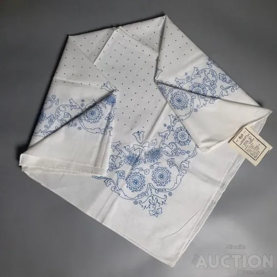 Купити Радянська хустка з візерунками, нова з биркою, бавовна