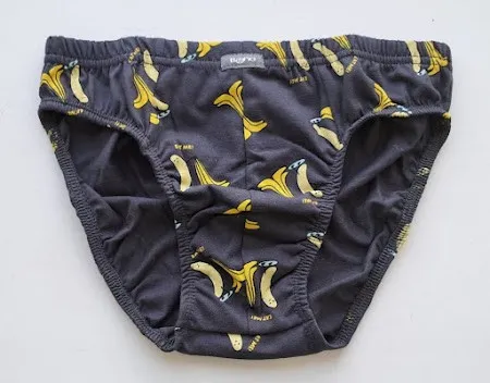 Чоловічі труси сліпи 100% бавовна Bono МП 000311 принт банани сірі Продаж