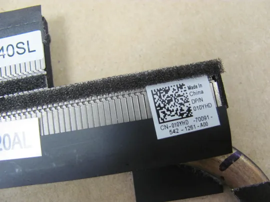 номер0295-33 термотрубка охолодження 01N7NN 010YHD AT13D0040SL AT13D0020AL для Dell Latitude E5450  оригінал Інтернет-аукціон