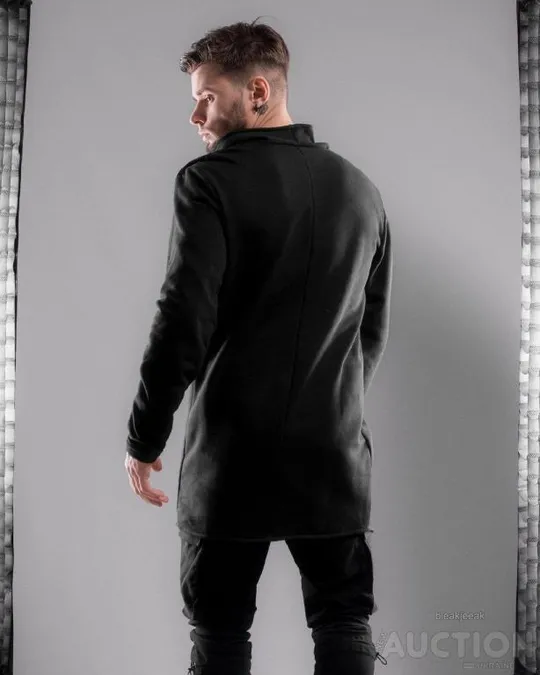 Унісекс мантія Ri колір чорний Недорого