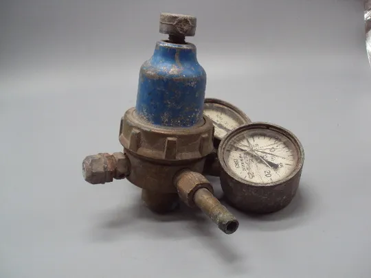 Газосварочный редуктор 1972 год ссср для газосварки №16020 Недорого