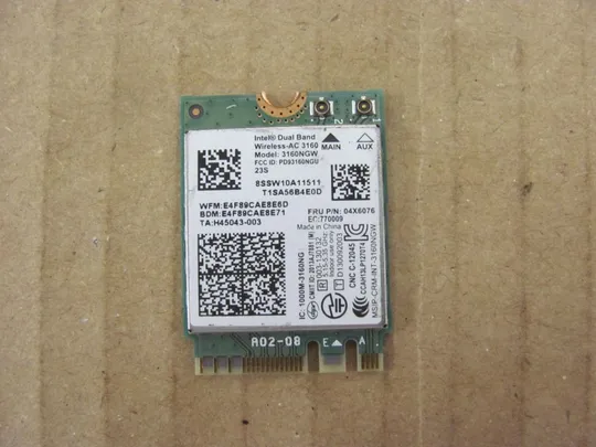 79-17 WI-FI адаптер 3160NGW для Lenovo G50-80 Ціна