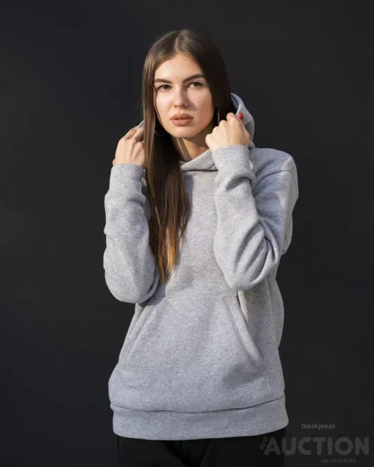 Унісекс худи утеплене Karian колір меланж З аукціону