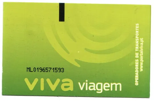 Проездная карта Лиссабон VIVA viage Ціна