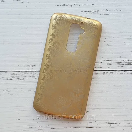 фото, Чохол LG G2 D802 D805 для телефона силіконовий Gold
