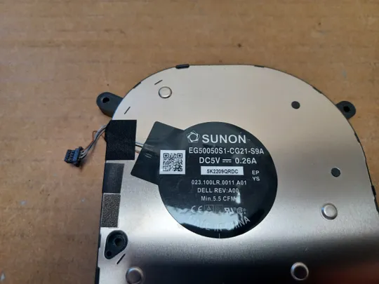 номер1056-15 Вентилятор кулер FAN 023.100LR.0011 для DELL XPS 17 9700 9710 9720 Precision 5750 оригінал Продаж