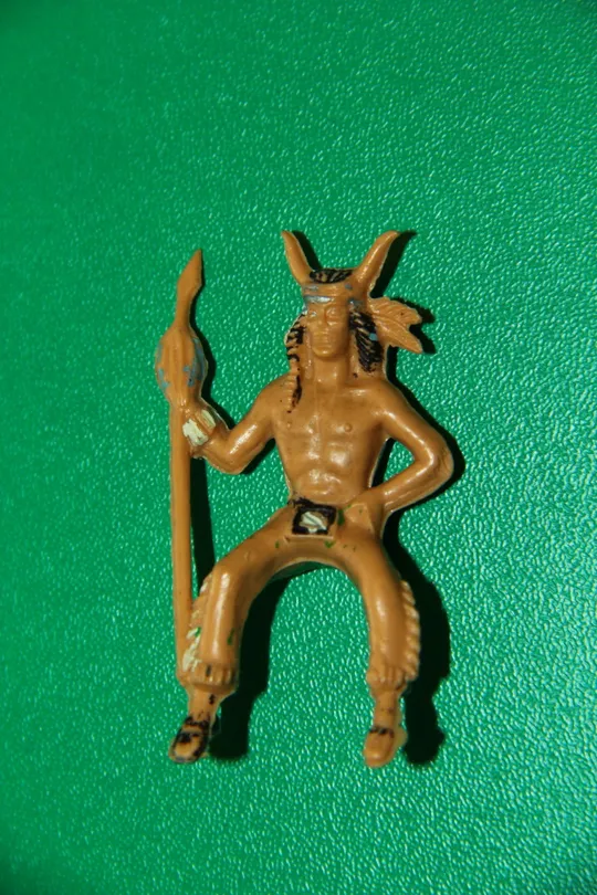 вершник ІНДІАНЕЦЬ ІЗ СПИСОМ индеец 54мм REAMSA Іспанія ОРИГІНАЛ Ціна