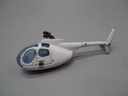фото, Модель вертолет белый полиция шериф sheriff police Китай под ремонт №18734