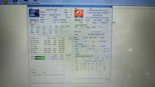 ноутбук Acer Aspire 7740G 17" З аукціону