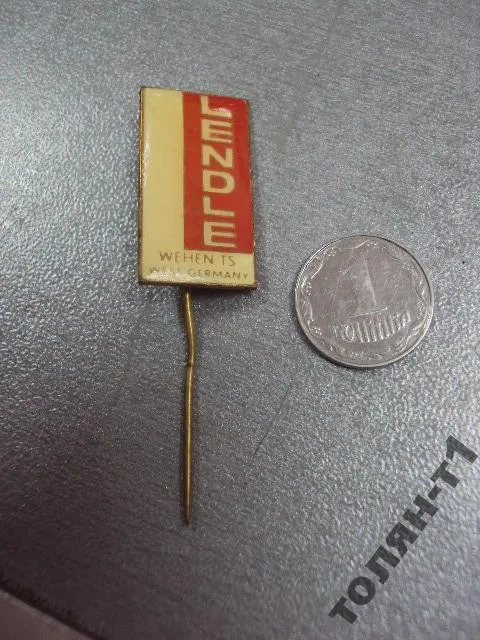 знак гдр фрачник LENDLE WEHEN TS WEST GERMANY №9960 Ціна