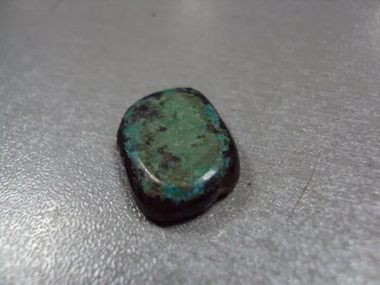 Камень хризоколл зеленый для ювелирных изделий вес 2,92 г размер 4,5 х 20,5 х 4,5 мм №13276 Продаж