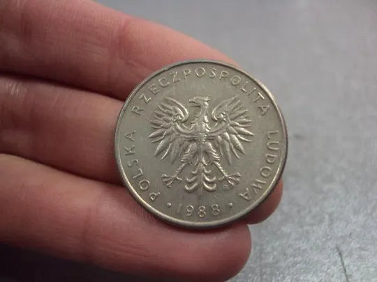 Купити монета польша 10 злотых 1988 №9776