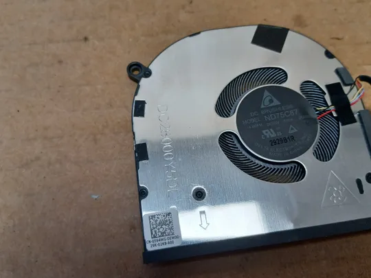 Купити номер1053-9 Вентилятор кулер FAN DC28000Y5DL 0594WG для Dell XPS 15 9520 Precision 5570 оригінал