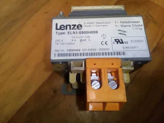 Мережевий дросель Lenze для ПЧ 0,55-0,75кВт 220В Ціна