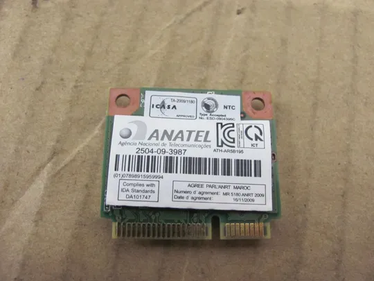 номер0234-8 WI-FI адаптер ANATEL 2504-09-3987 для Toshiba Satellite L770 L775 оригінал Продаж