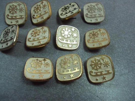 знак фигурное катание ссср лот 12 шт №5013 Продаж
