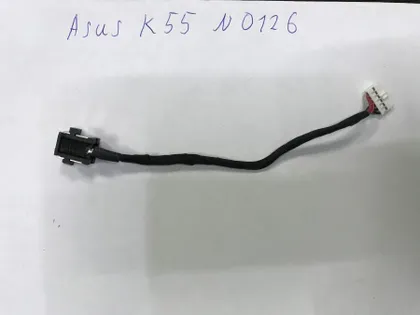фото, Asus K55 Розйом живлення +шлейф