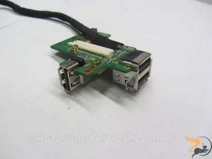 фото, Роз’єми USB для ноутбука Lenovo ThinkPad Z61m, *DA0BW1TBAD1 REV:D, б/в