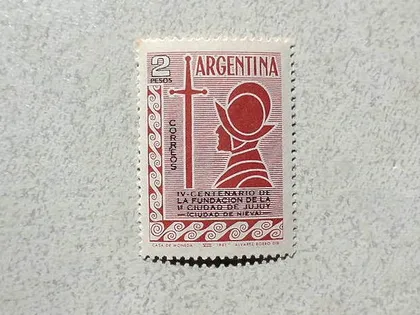 фото, Поштова марка Аргентина 1961 рік **