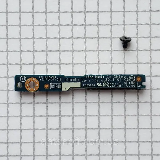 Купити LED плата індикації Dell Latitude E6440 / LS-9934P для ноутбука оригінал